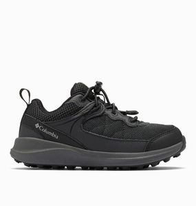 Columbia Kids Unisex Little Black CHILDRENS TRAILSTORM Tropical Hiking Shoes