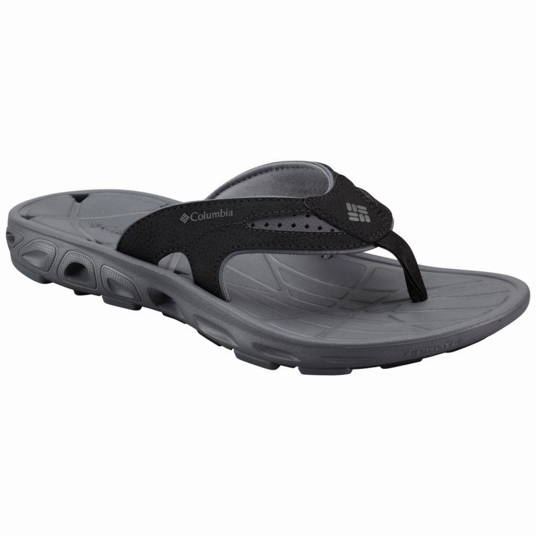 Infant Crochet Flip Flops Columbia Men Black TECHSUN VENT FLIP