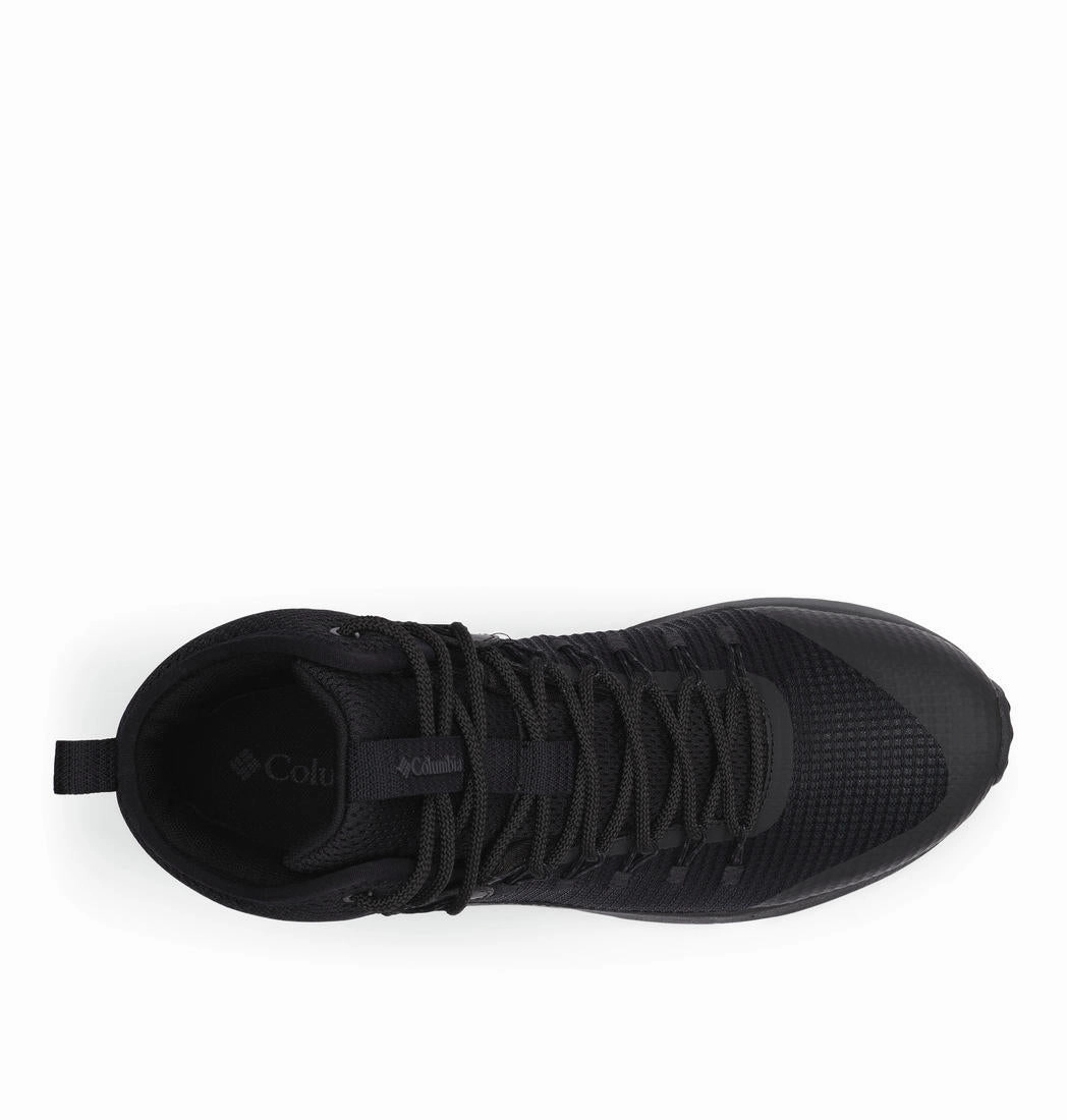 Columbia Men Black TRAILSTORM MID WATERPROOF Pacific Mountain Butte Low Hiking Shoes