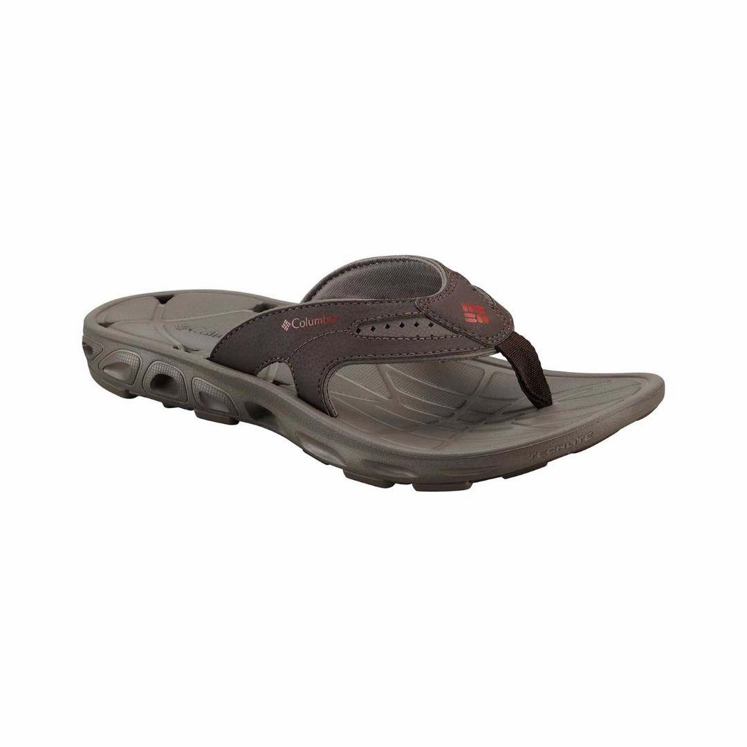 Arches Flip Flops Columbia Men Brown TECHSUN VENT FLIP