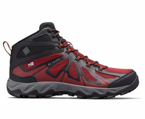 Columbia Men Red PEAKFREAK XCRSN II XCEL MID OUTDRY Itasca Hiking Shoes Review