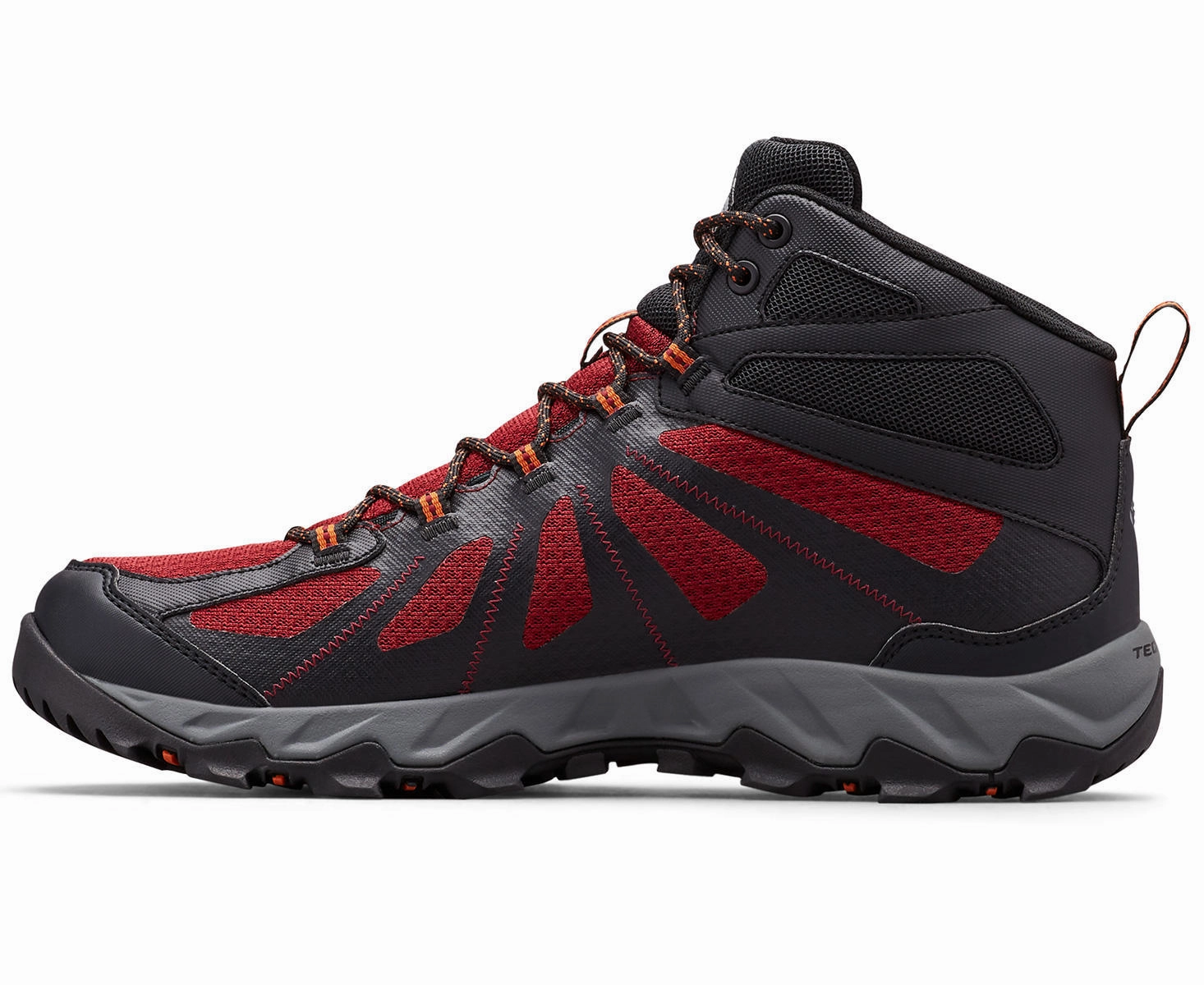 Formal Hiking Shoes Columbia Men Red PEAKFREAK XCRSN II XCEL MID OUTDRY