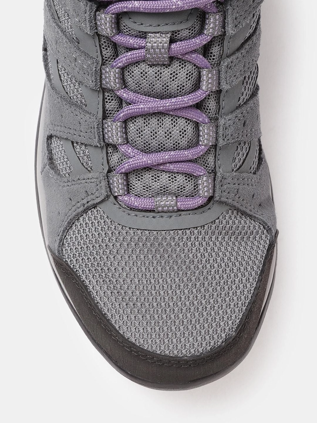 Microfiber Leather Waterproof Lightweight Shoes Columbia Women Grey REDMOND V2 WP