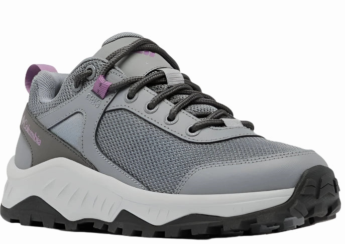 Best Value Trail Shoes Columbia Women's Trailstorm Ascend Waterproof Hiking Shoes  Titanium Grey Steel/Dark Lavender