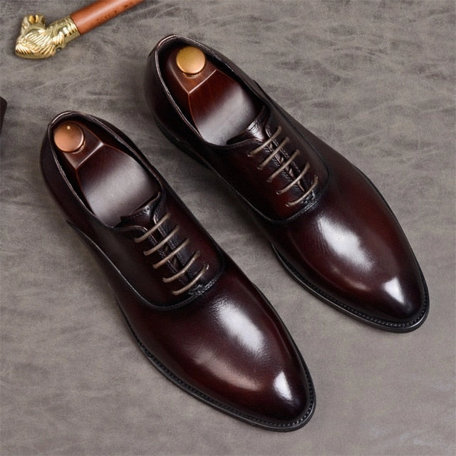 Hipster Hiking Shoes mens formal shoes genuine leather oxford shoes
