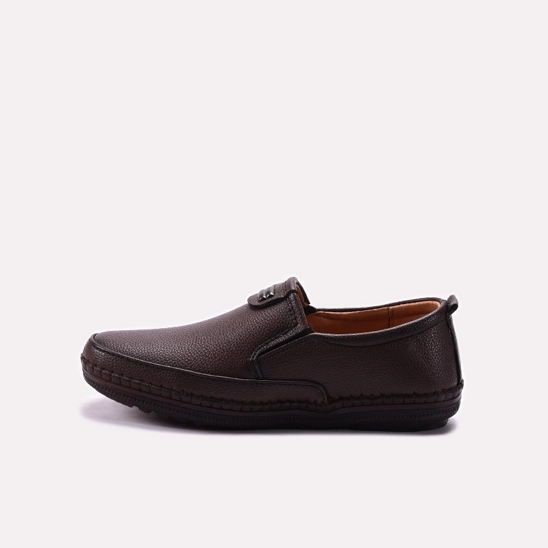 Walmart Flats Baba Casual Shoes Brown 0610542