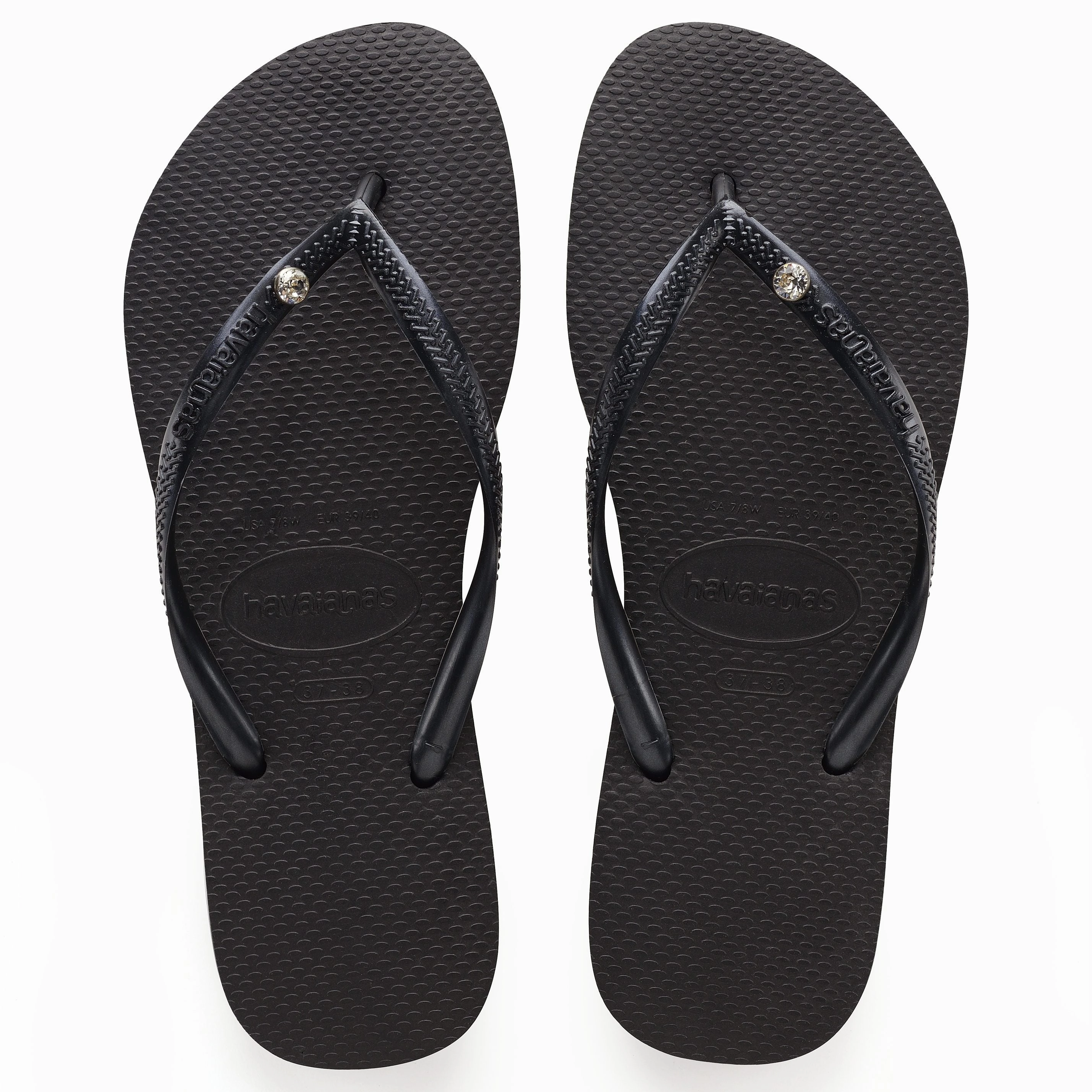 HAVAIANAS SLIM CRYSTAL GLAMOUR SW Flip Flops London