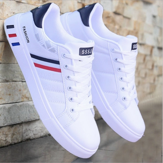 Fast Flats Shoes 2021 Men Casual White Shoes Summer Flat Breathable Sneakers