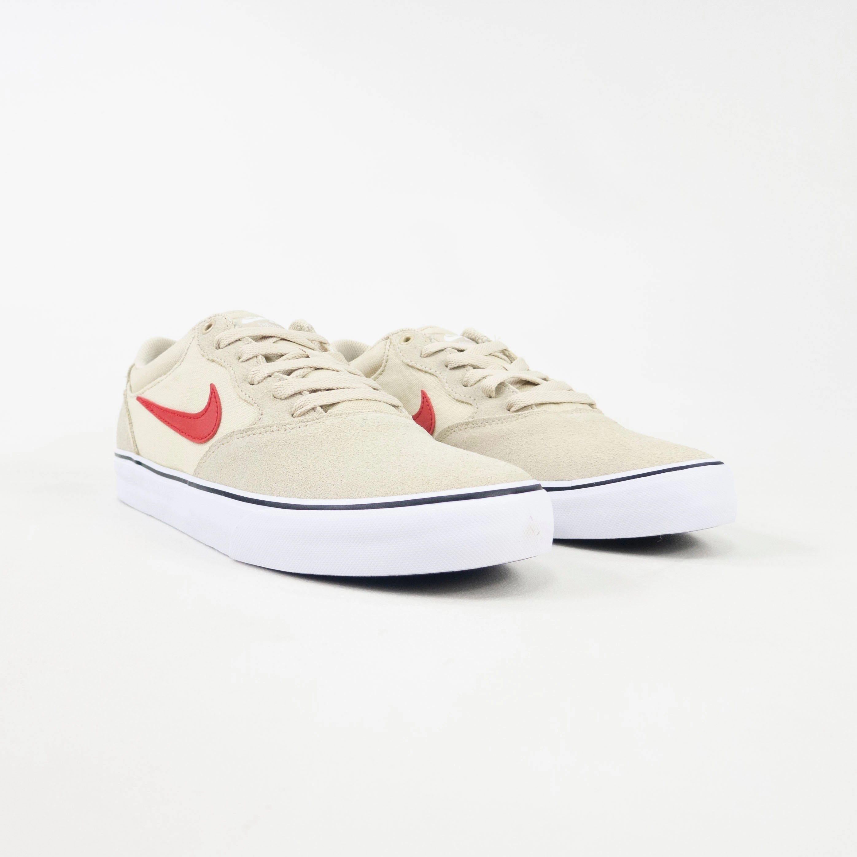 Nike SB Chron 2 Skate Shoes - Rattan/University Red-Rattan-Sail (202) Best Gym Shoes Asics