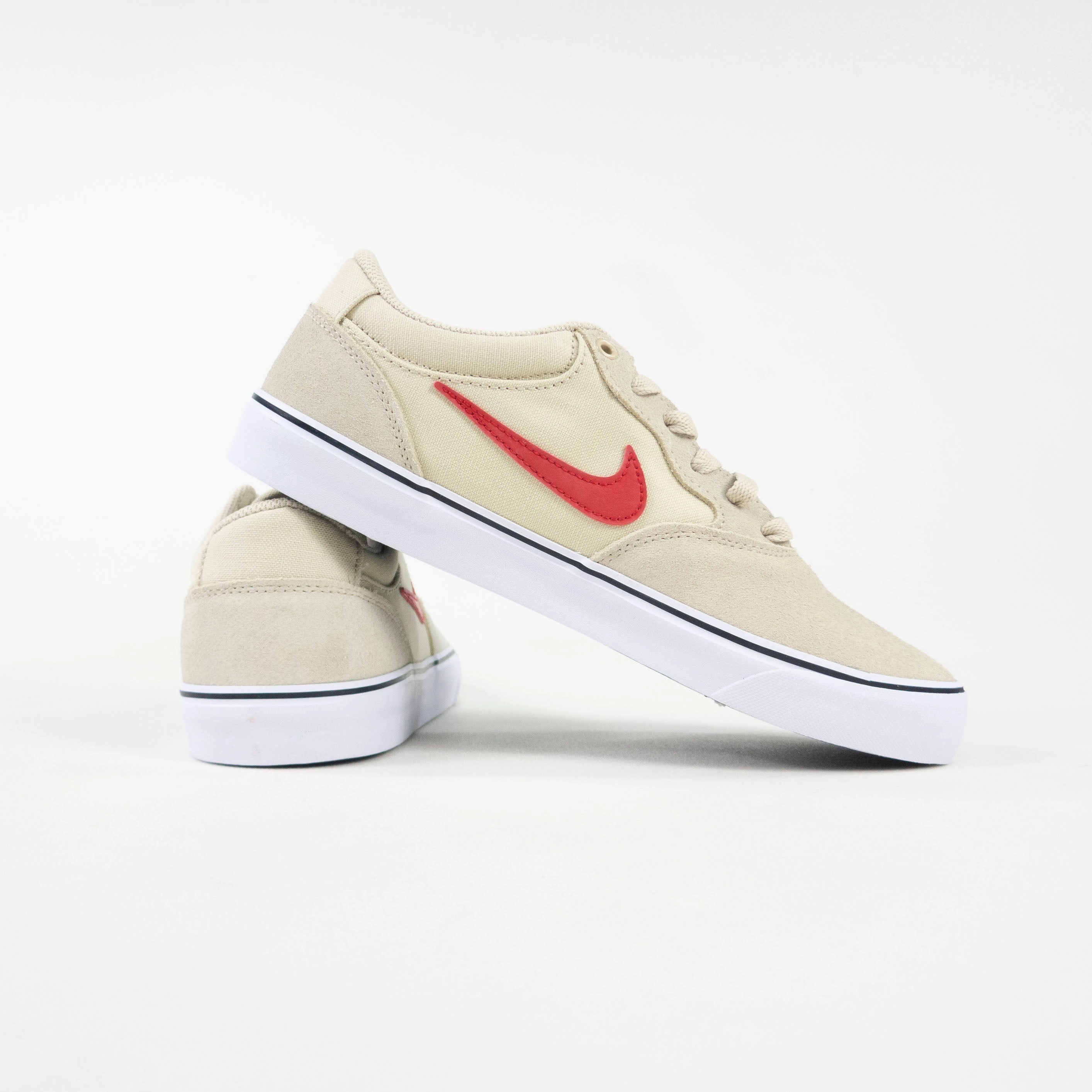 Nike SB Chron 2 Skate Shoes - Rattan/University Red-Rattan-Sail (202) Asics Basic Running Shoes