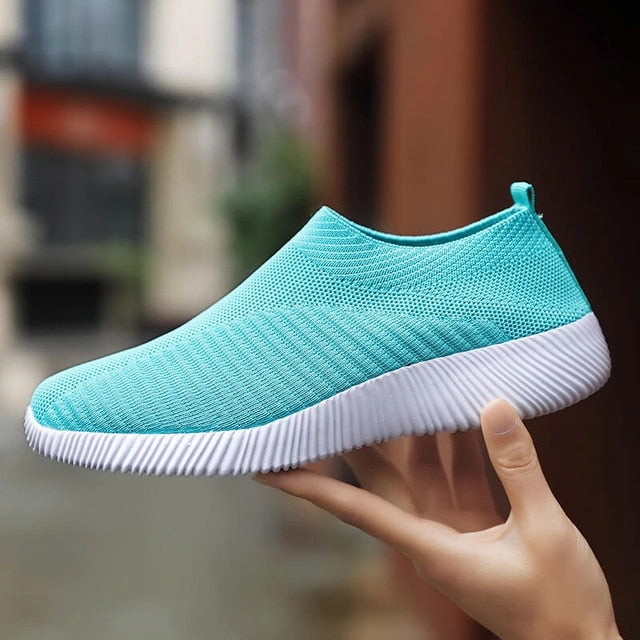 Women Vulcanized Shoes High Quality Women Sneakers Slip On Flats Shoes Women Loafers