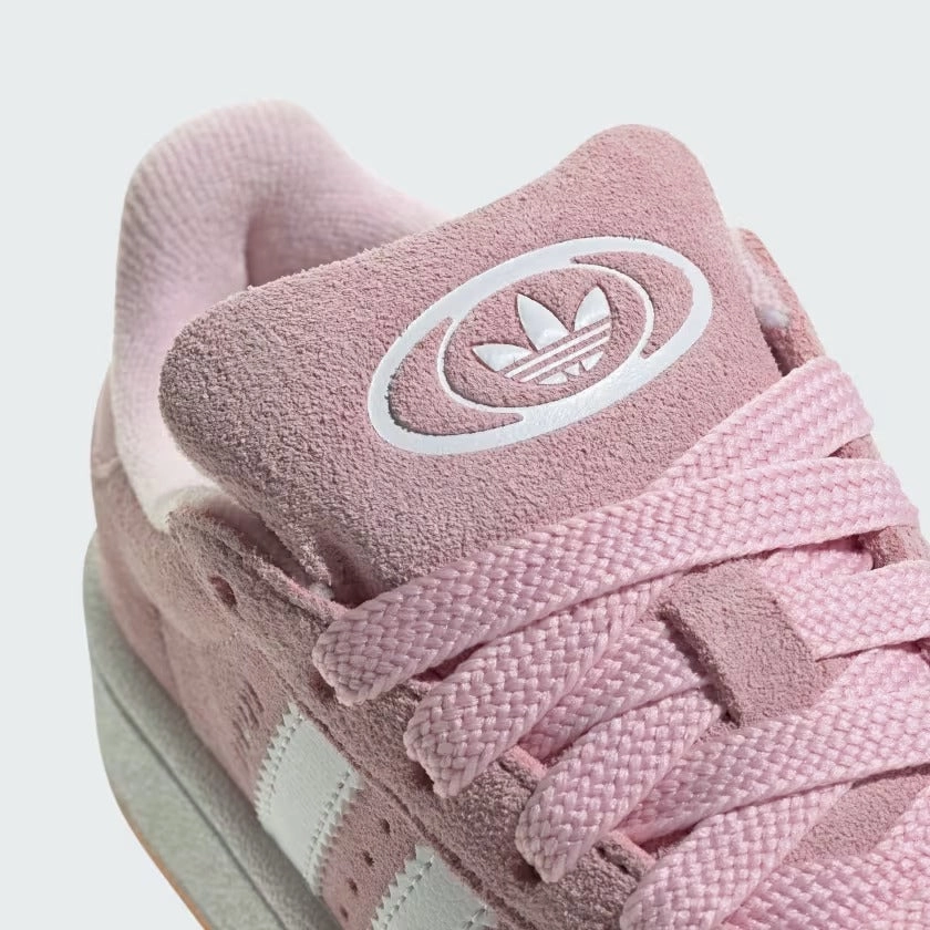 Pre School Adidas Campus 00s Elastic Lace Shoes - Clear Pink/Cloud White/Gum Adidas Traxion Golf Shoes