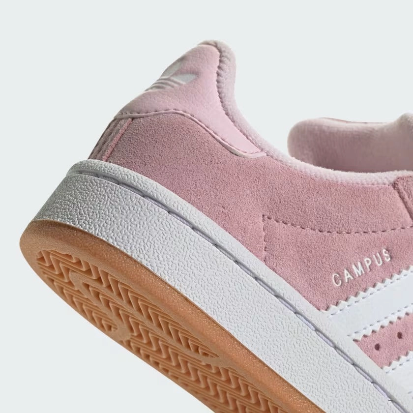 Adidas Shoes With Box Pre School Adidas Campus 00s Elastic Lace Shoes - Clear Pink/Cloud White/Gum