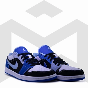 Jordan 1 Low Racer Blue White Asics Shoes Pickleball