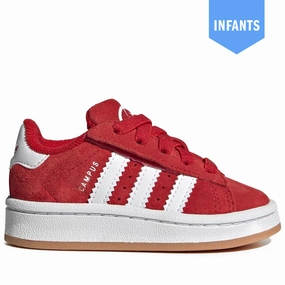 Infant's Adidas Campus 00s Comfort Closure Elastic Lace Shoes - Red/White Adidas Trae Young 3 Shoes