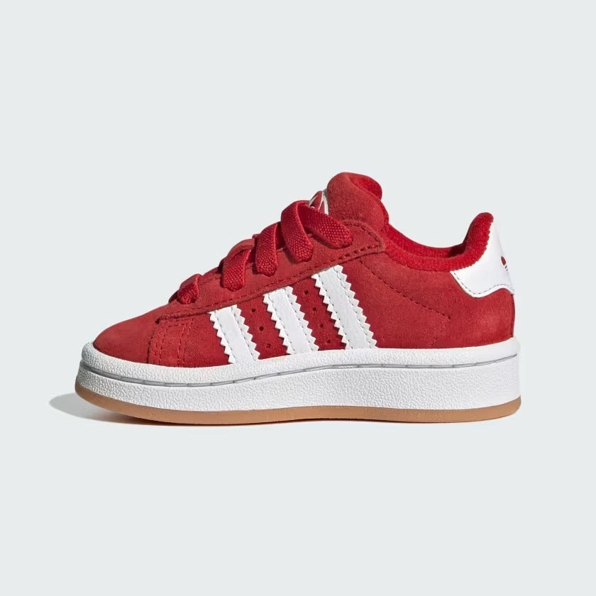 Infant's Adidas Campus 00s Comfort Closure Elastic Lace Shoes - Red/White Adidas Track And Field Shoes