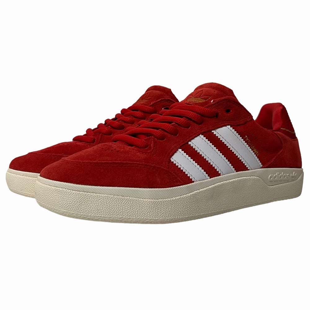 Adidas Tyshawn Low Betsca Red White Suede Shoes Off White Shoes Adidas