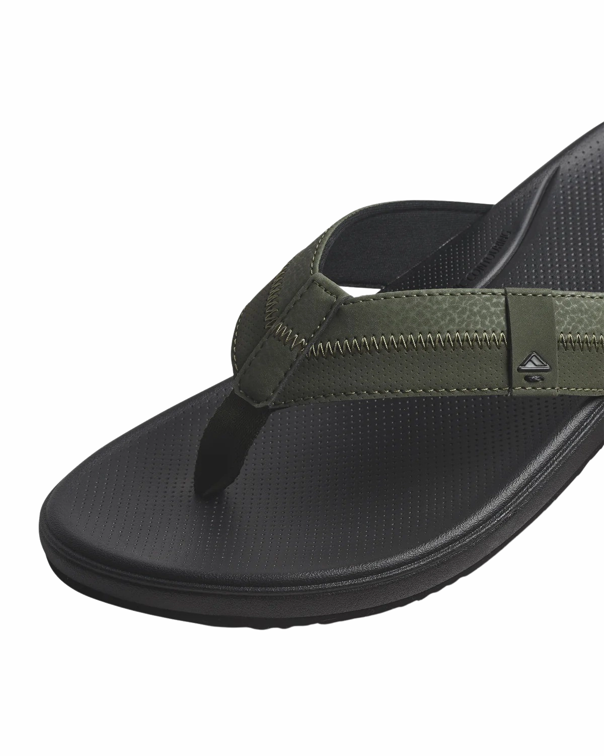 Fringe Flip Flops Cushion Phantom 2.0 Flip Flops in Olive & Gum