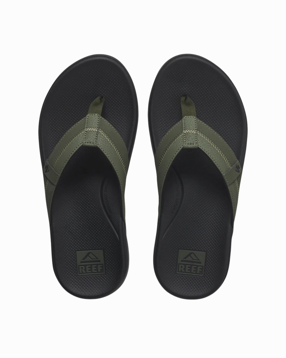 Flip Flops Sperry Cushion Phantom 2.0 Flip Flops in Olive & Gum