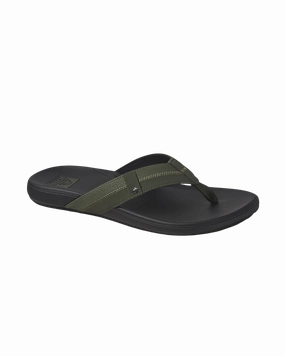 Cushion Phantom 2.0 Flip Flops in Olive & Gum Offensive Flip Flops