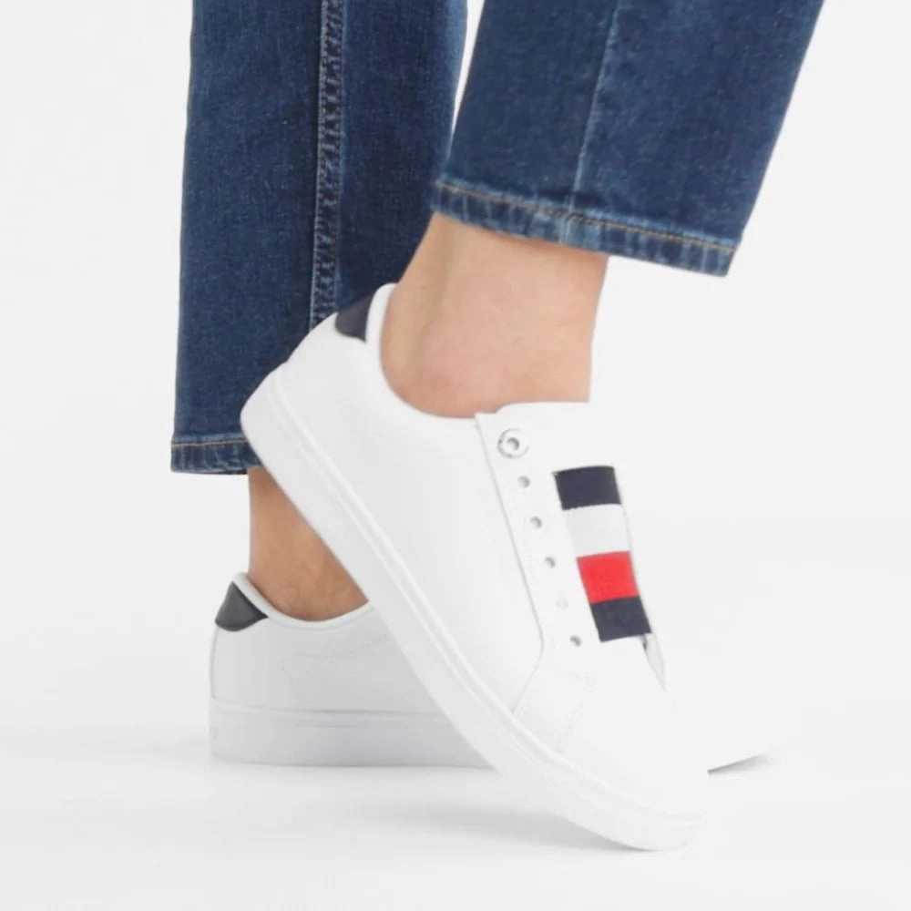 Tommy Hilfiger Essential Slip On  Sneaker Women - WHT 420 Sneakers