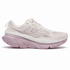 Responsive Running Shoes Saucony Guide 18 Running Shoes - Womens - Moon/Quail