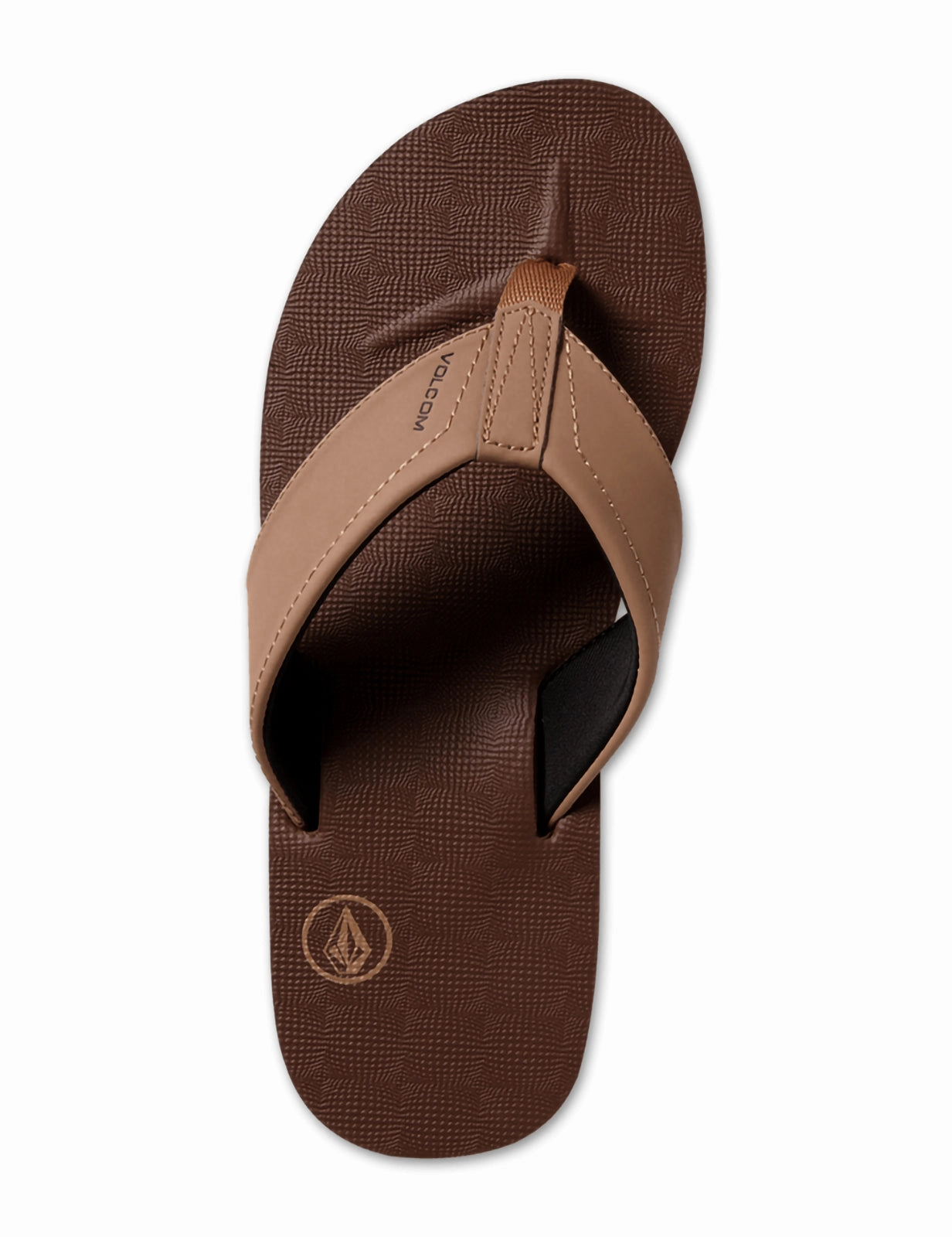Dick's Sporting Goods Flip Flops Volcom Victor Sandals in Brown Khaki