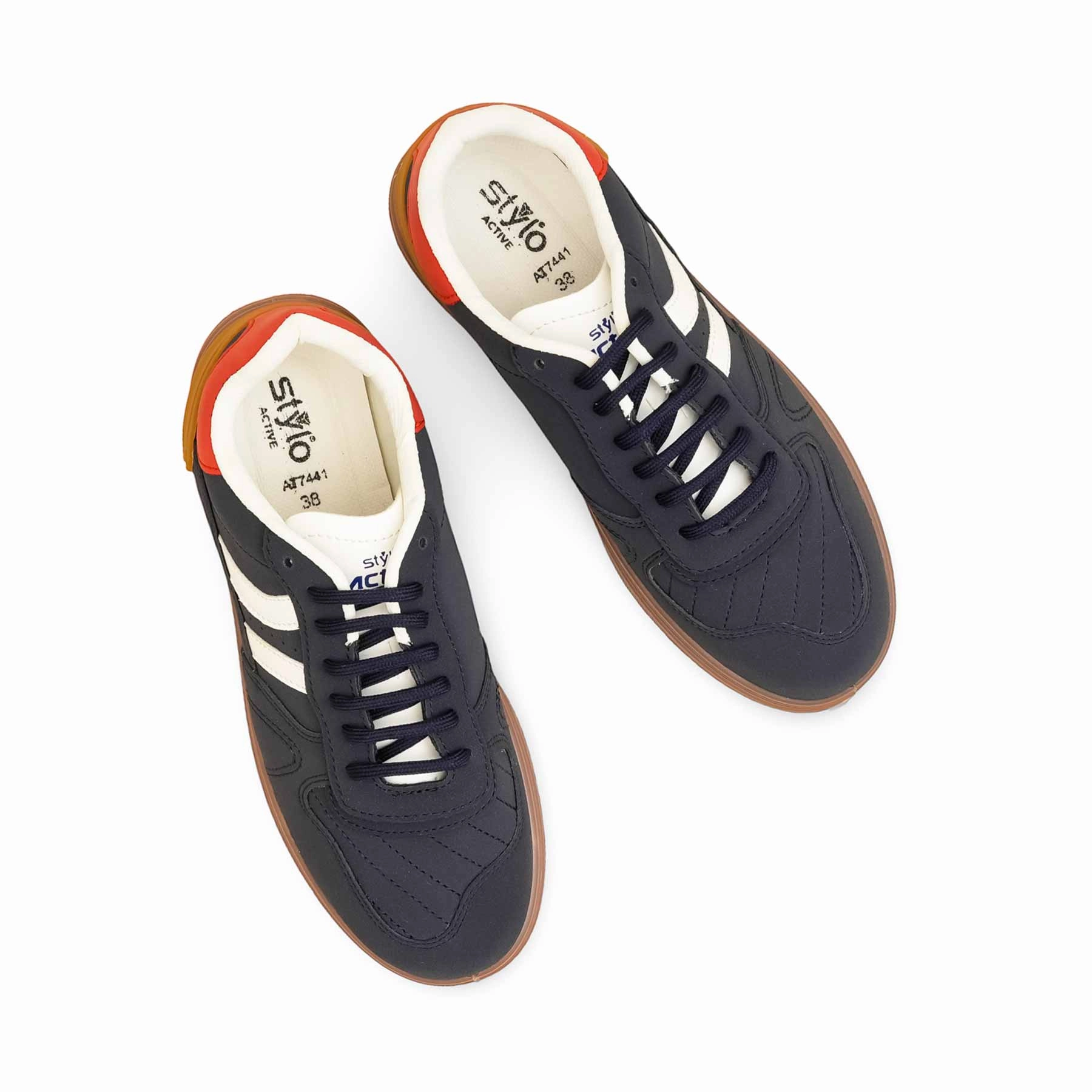 Sneakers For Casual Wear Navy Casual Sneaker For Women AT7441
