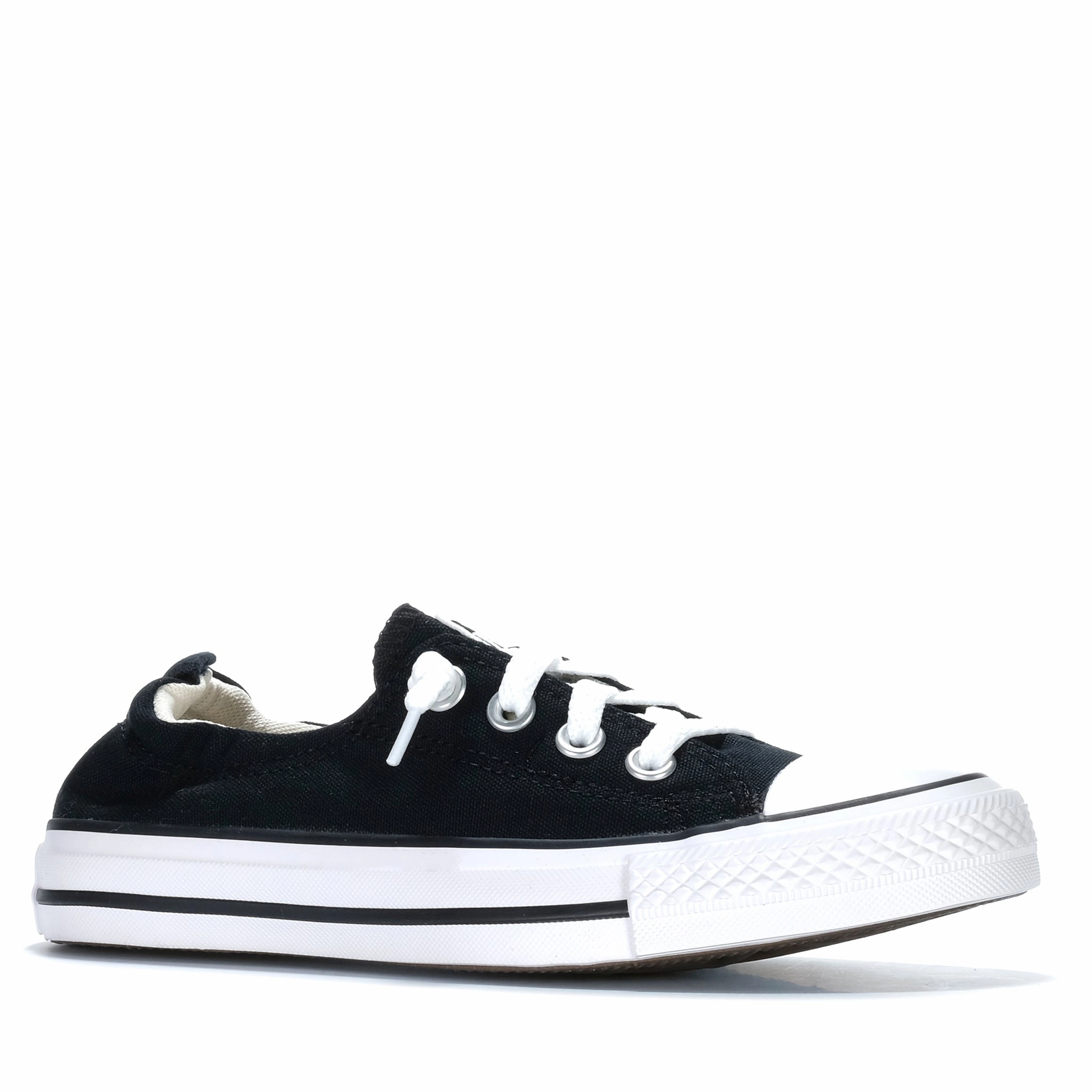 Converse Chuck Taylor All Star Shoreline Slip Ox Black With Wide Toe Box Walking Tennis
