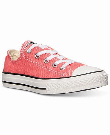Converse Little Girls' Chuck Taylor Ox Casual Sneakers from Finish Line Sneakers Resale