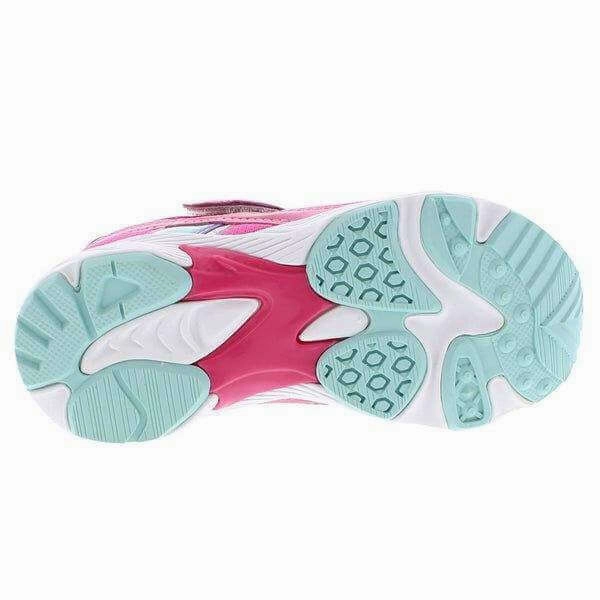 Tsukihoshi GLITZ Hot Pink Mint Girls Running Shoes (Machine Washable) Running Shoes Which Is Best