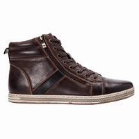 Wyoming Leather Casual Shoes Propet's Men Casual Boots- Lucas Hi MCV042L- Coffee