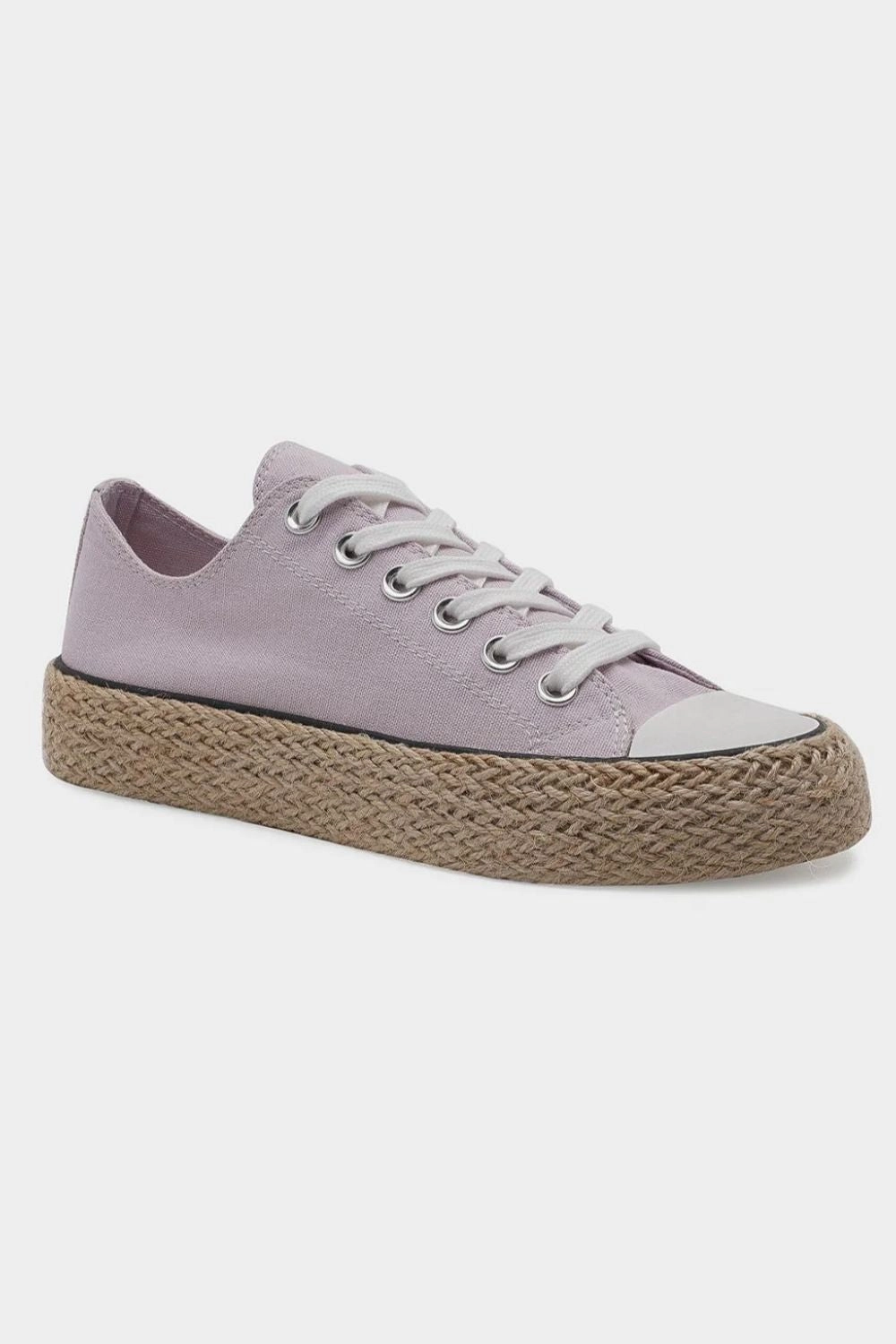 Espadrilles Platform Shoes Corsica Lace Up Woven Espadrille Sole Sneakers | Poundton