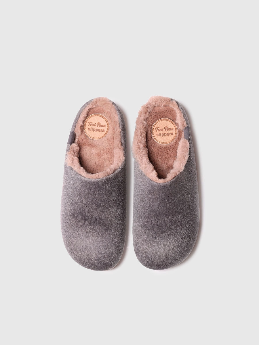 NOTI-BD - Men's Fabric Slippers Nut Logo Slippers