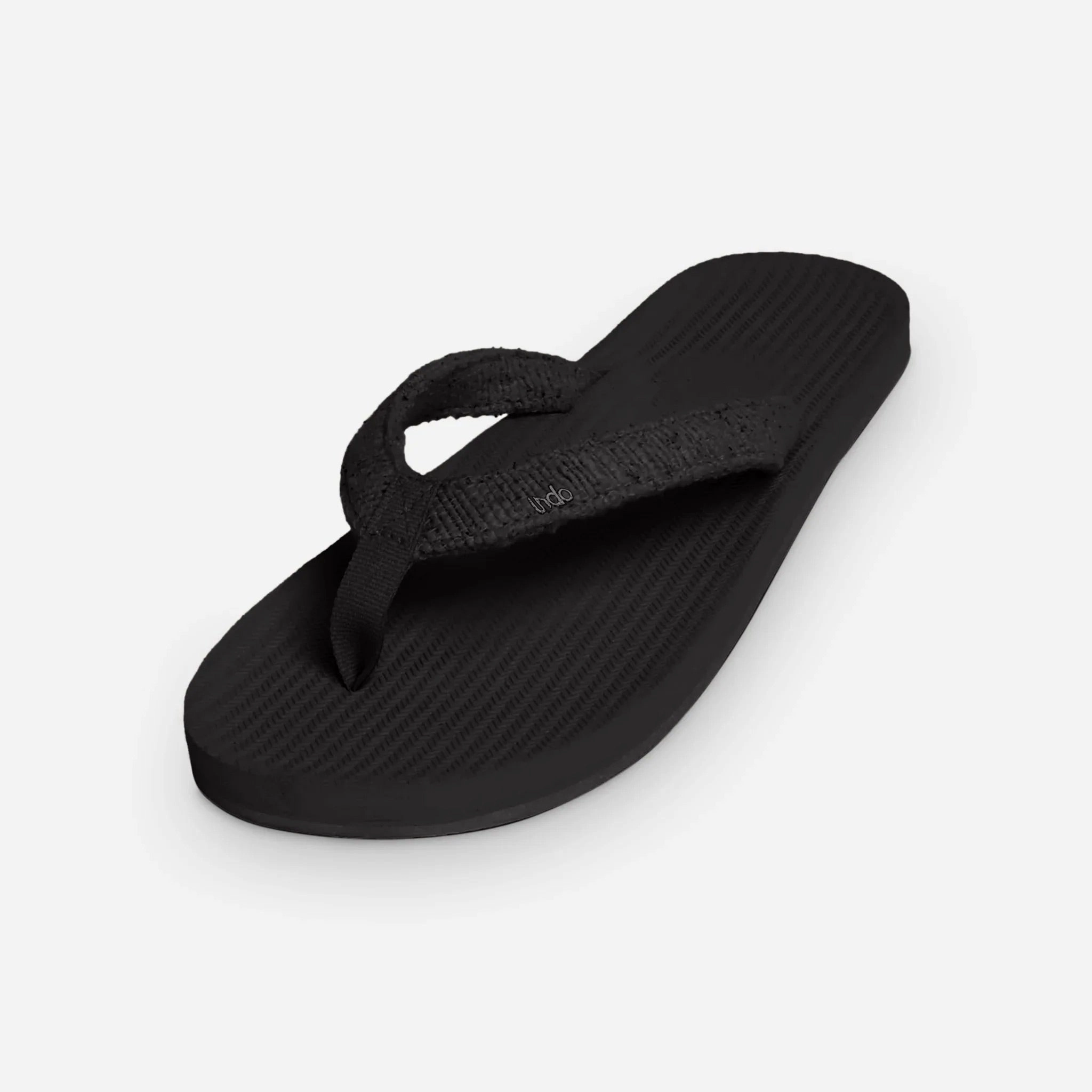 Men's Pable Flip Flops Black/Ketapang Rose Gold Flip Flops
