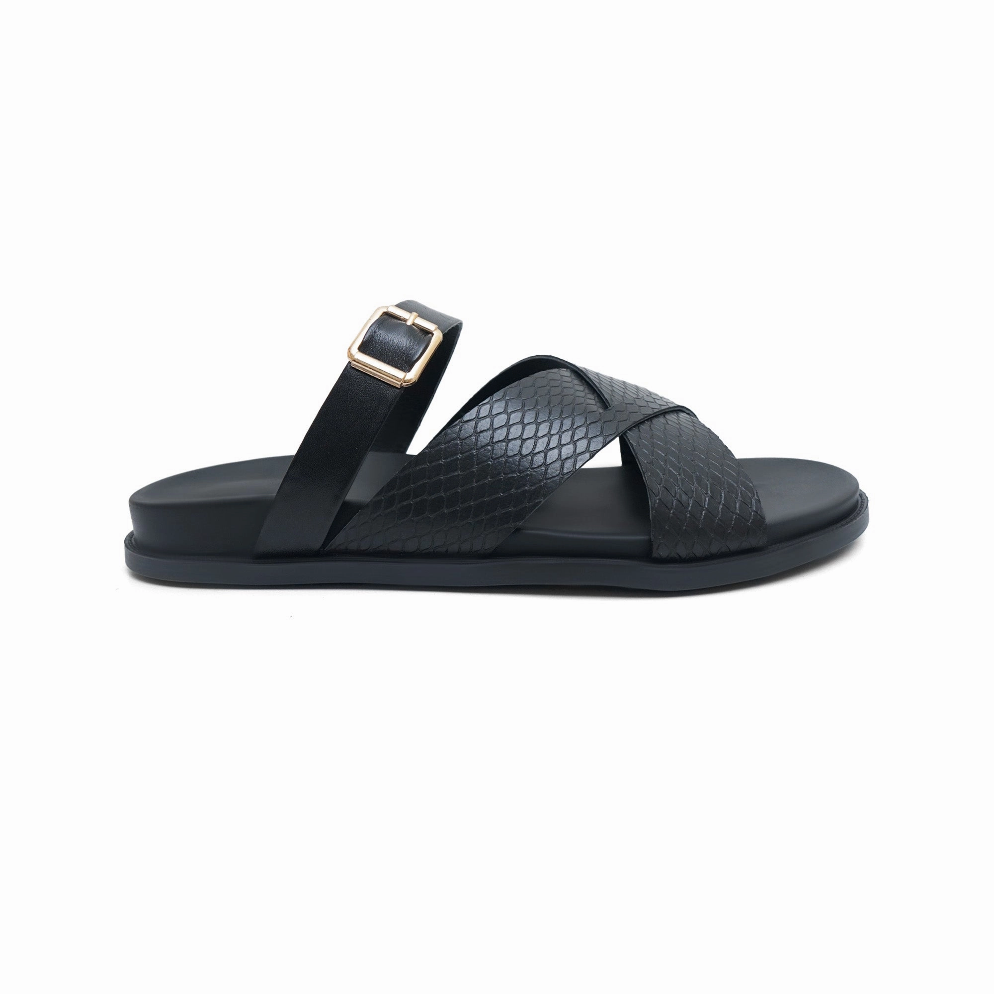 One Piece Slippers LS Pure Leather Handmade Vintage Chappal LS-6200