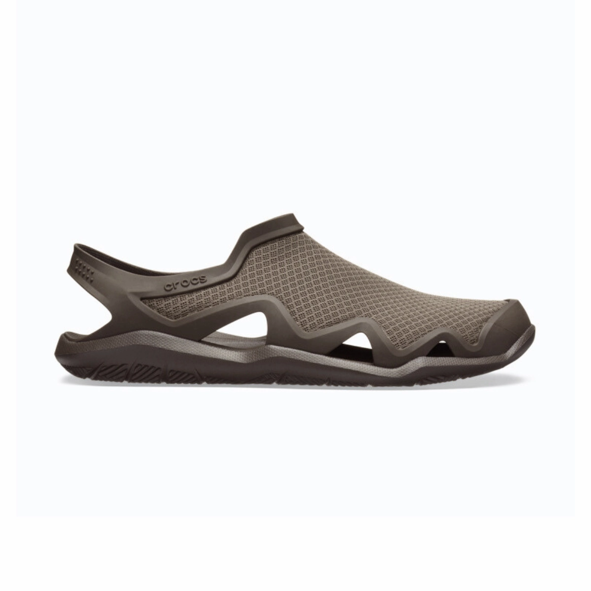 Crocs Swiftwater Mesh Wave Round Toe Sandals - BRN Sandals Resort Turks