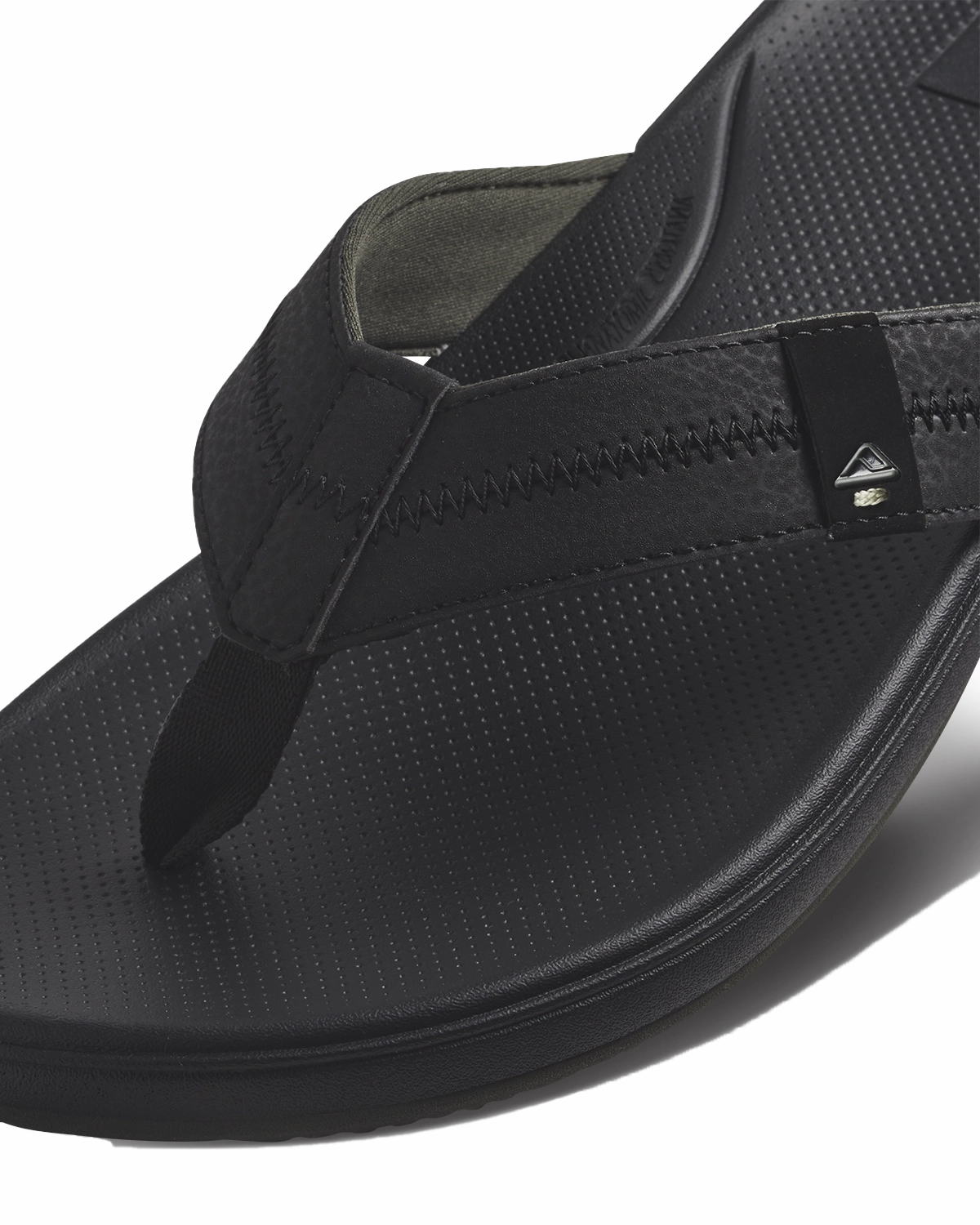 Toe Ring Flip Flops Cushion Phantom 2.0 Flip Flops in Black