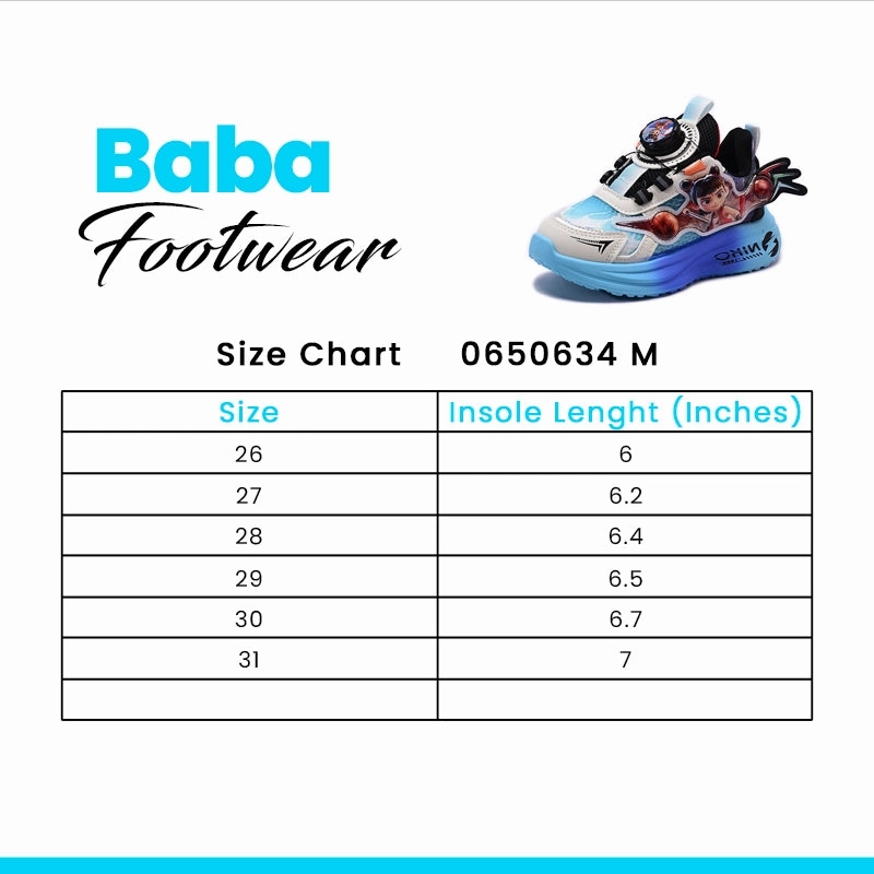 Arch Support Flat Feet Shoes Baba Black Jogger Shoes 0650634
