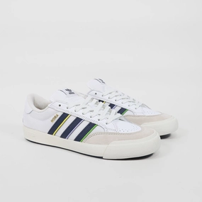 Adidas Originals Adimatic Shoes Adidas Skateboarding - Nora Vasconcellos Shoes - Footwear White / Shadow Navy / Gold Metallic