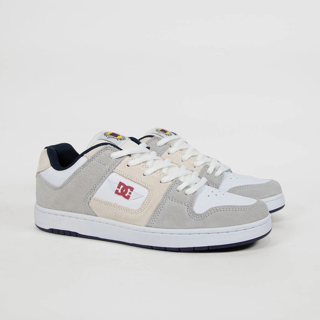 Chunky Skate Shoes 90s DC Shoes - Venture x DC Manteca Shoes - Off White