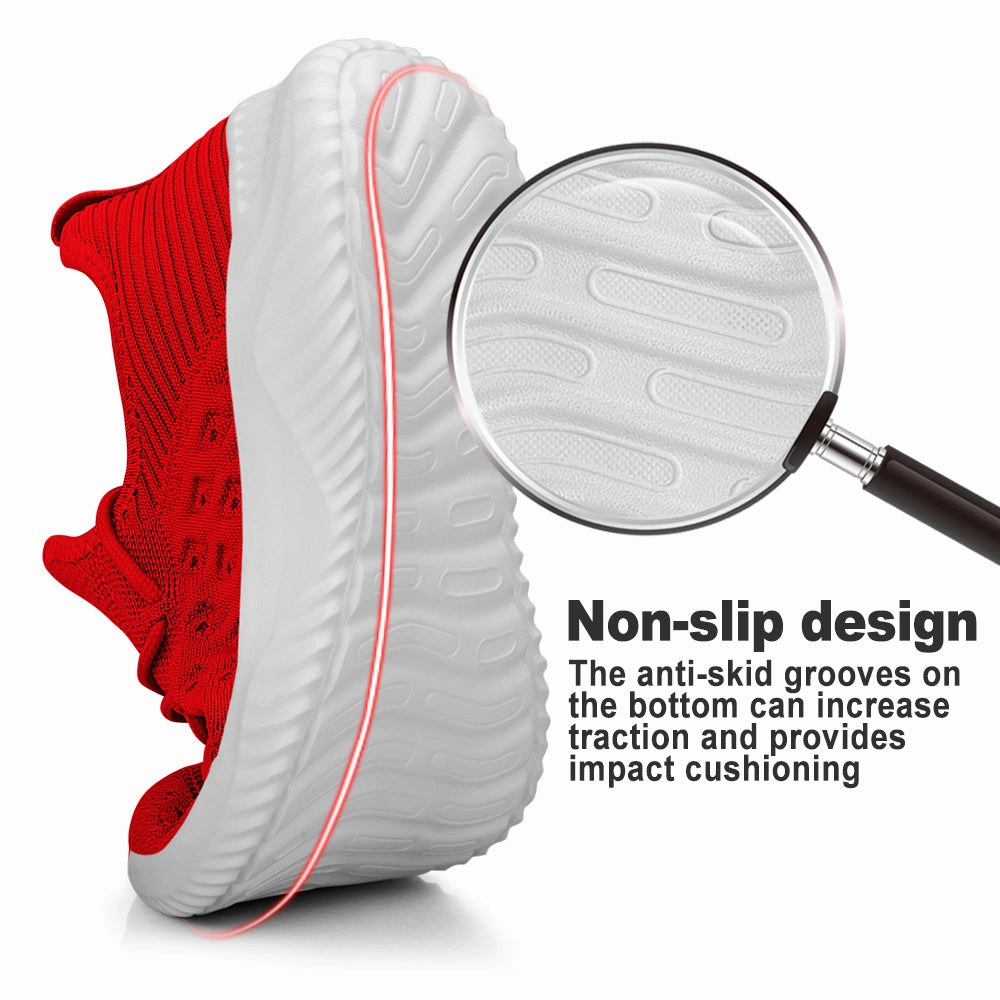 FEETHIT Mens Non-slip Walking Sneaker Red Oboz Firebrand Ii Hiking Shoes