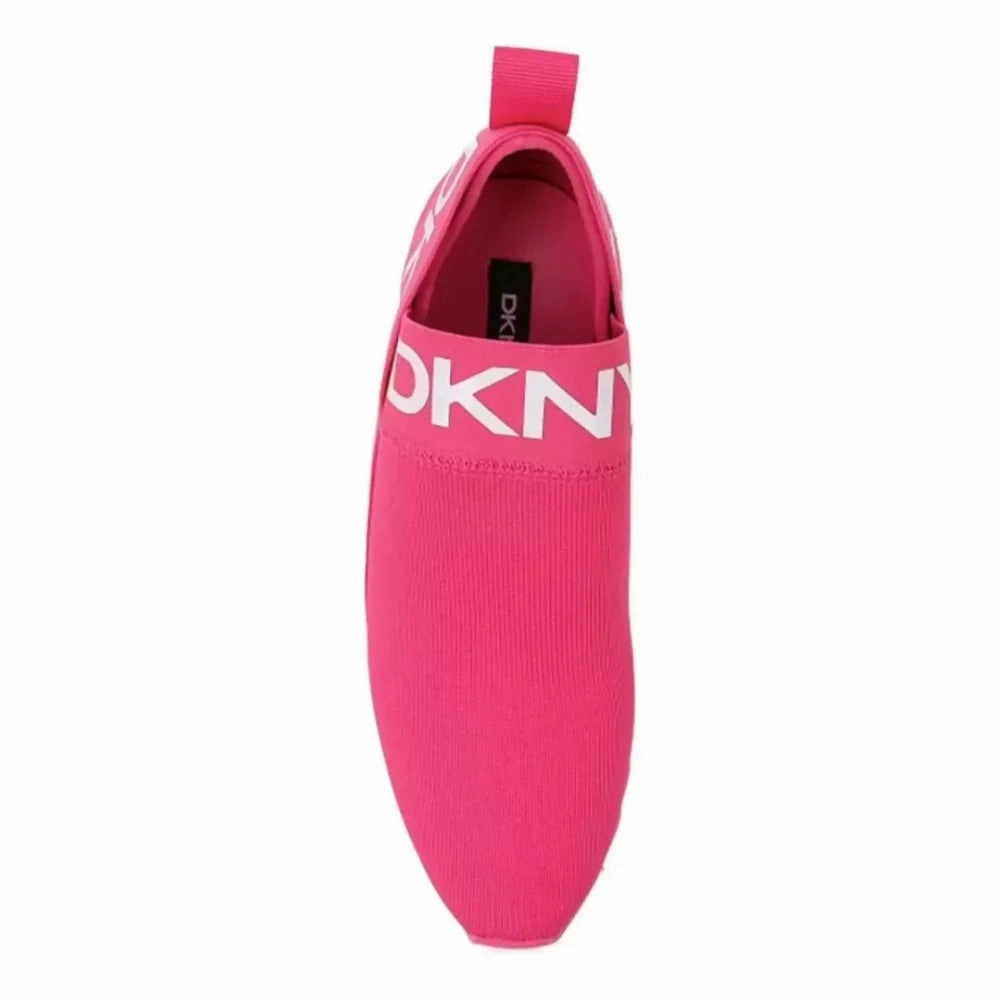 DKNY Ashton Logo Slip On Sneakers Women - PNK Sneakers Size Ebay