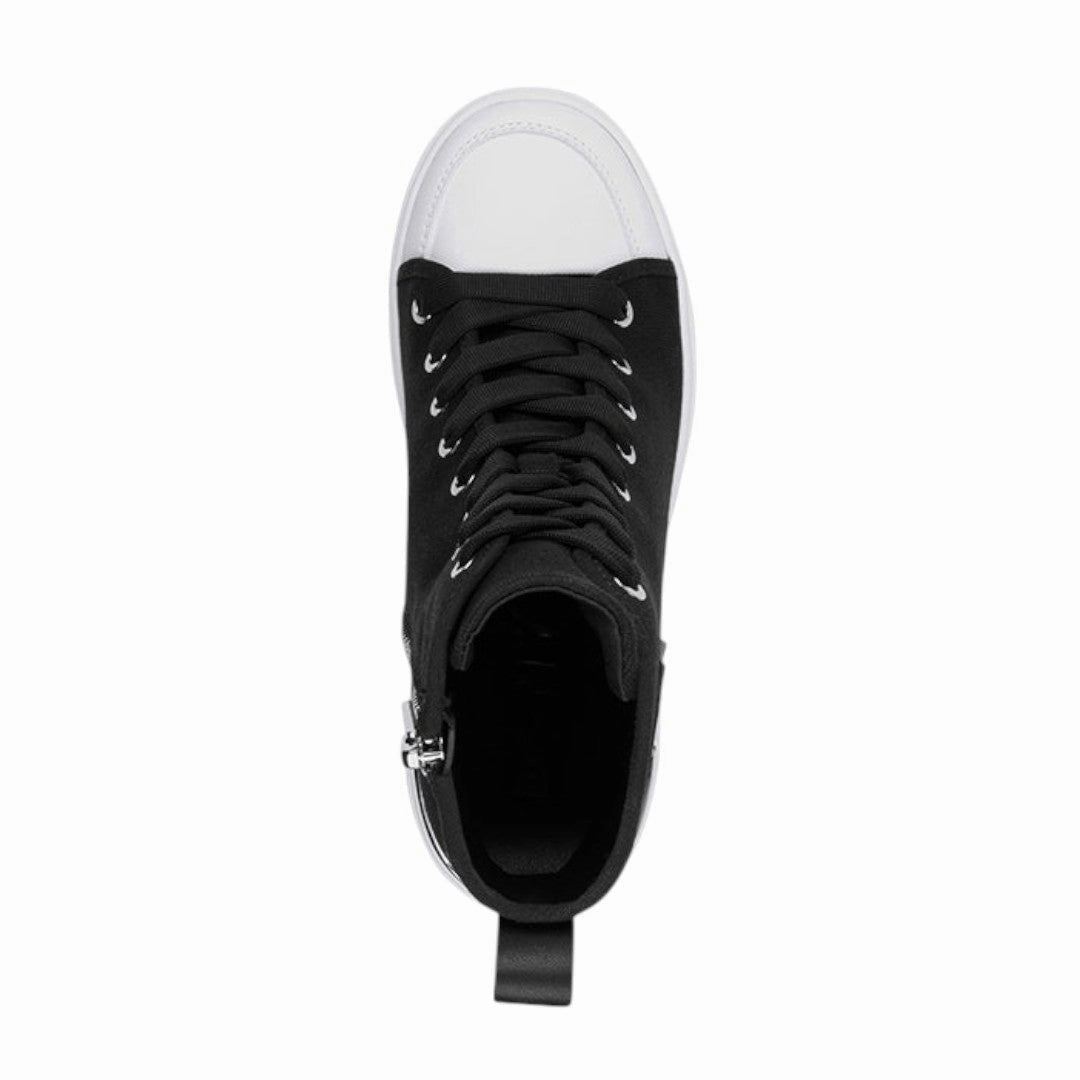 DKNY Bax Wedge Sneaker Women  - BLK Size 7 Sneakers