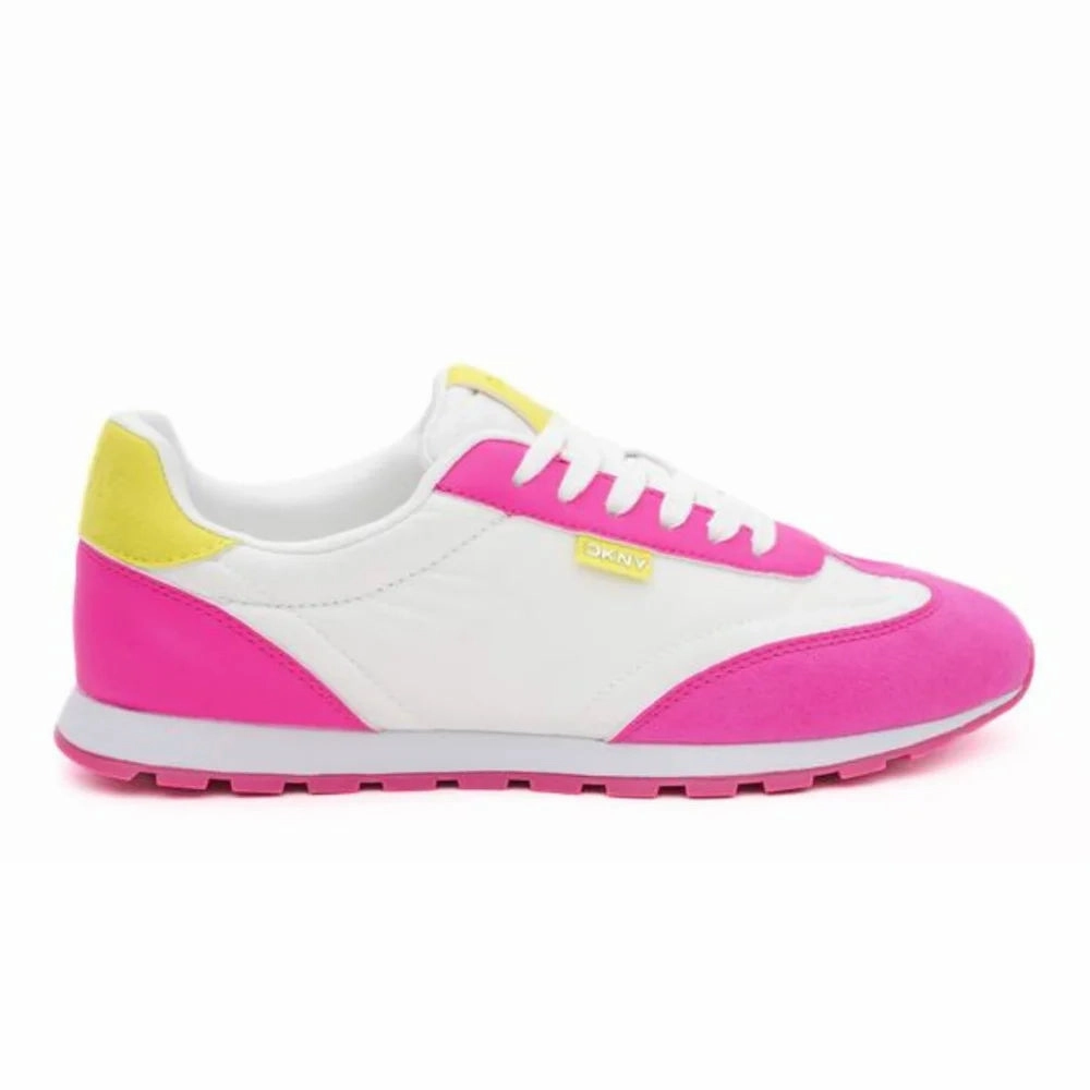 DKNY Forsythe Sneaker Women K1439763-Pink Best Sneakers For Back Pain