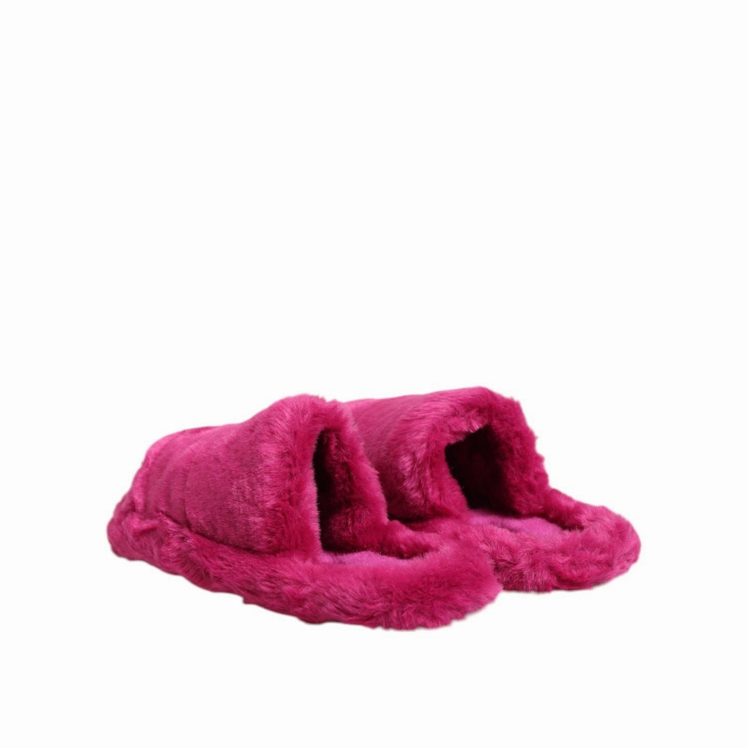 Dream Slippers Dolce & Gabbana Pink Acrylic Faux Fur Mens Flats Sandals Shoes