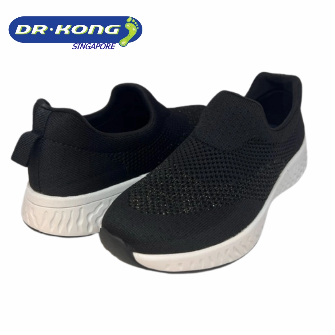 DR.KONG WOMEN COMFORT CASUAL SHOES DK-W5001513-BLK Casual Shoes For Wide Flat Feet