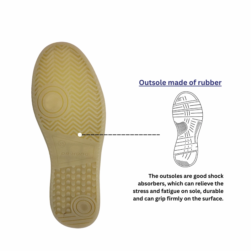 DR.KONG WOMEN COMFORT CASUAL SHOES DK-W5001519-WHT Casual Belly Shoes