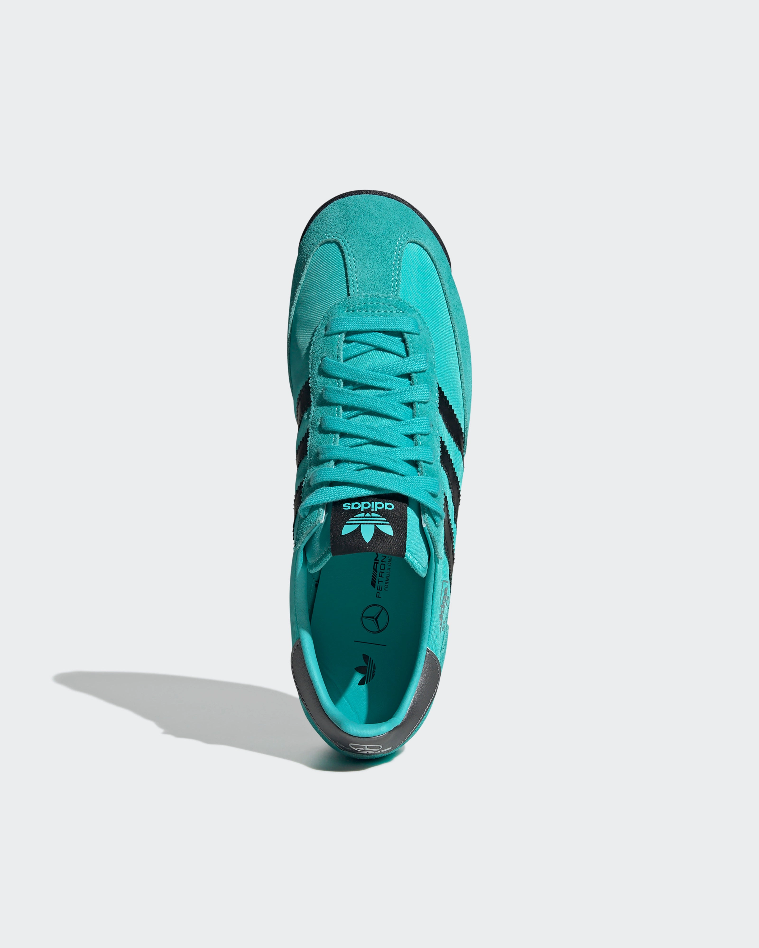 SL 72 RS Trainers Teal Adidas Shoes Flower