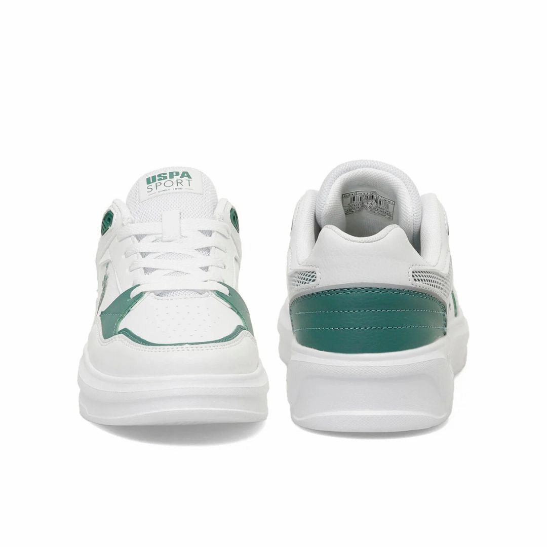 U.S. POLO ASSN. Alucard 5FX Sneakers Men - WHTGRN Shoes To Wear With Casual Jumpsuit